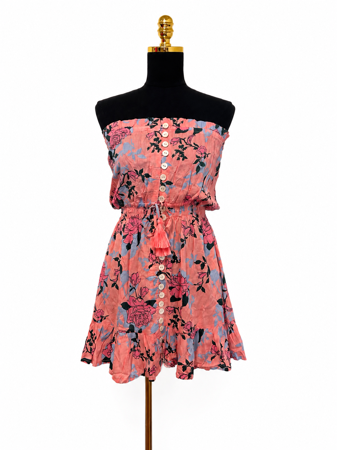 Floral Short Mini Dress