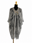 Isabella Collection Sheer Kaftan Dress