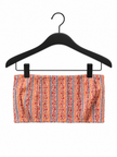 Patterned Bandeau Top