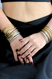 Surf bless bangles set 5pcs gold