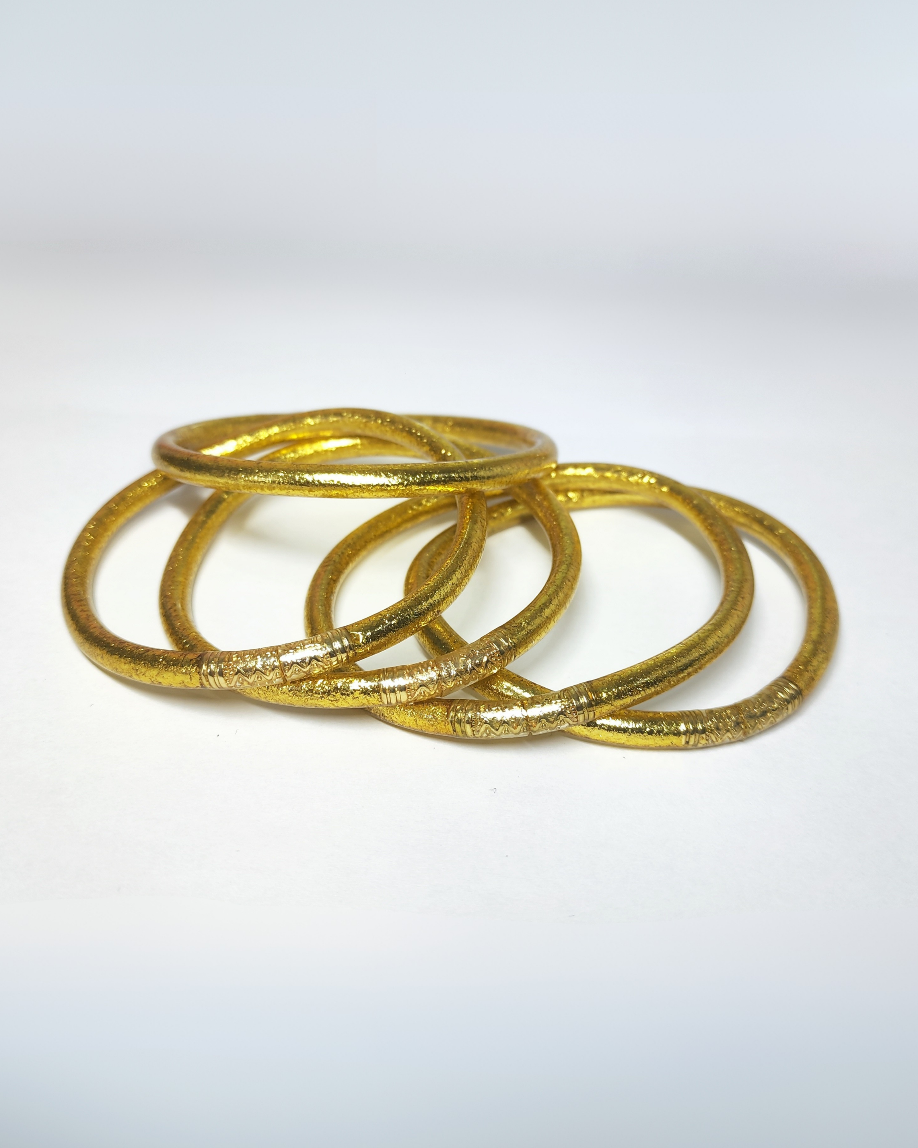 Surf bless bangles set 5pcs gold