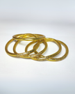 Surf bless bangles set 5pcs gold