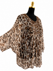 Isabella Collection Sheer Kaftan Dress