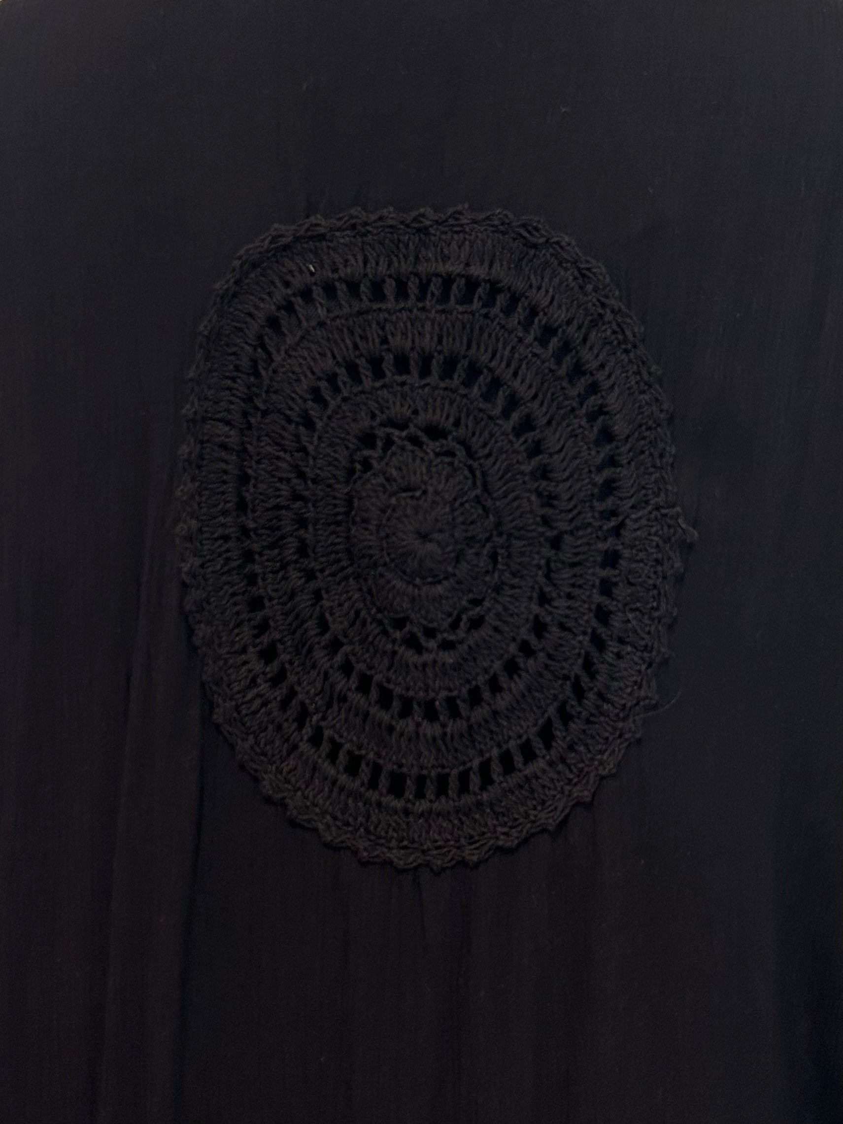 Crochet Detail Cover-Up