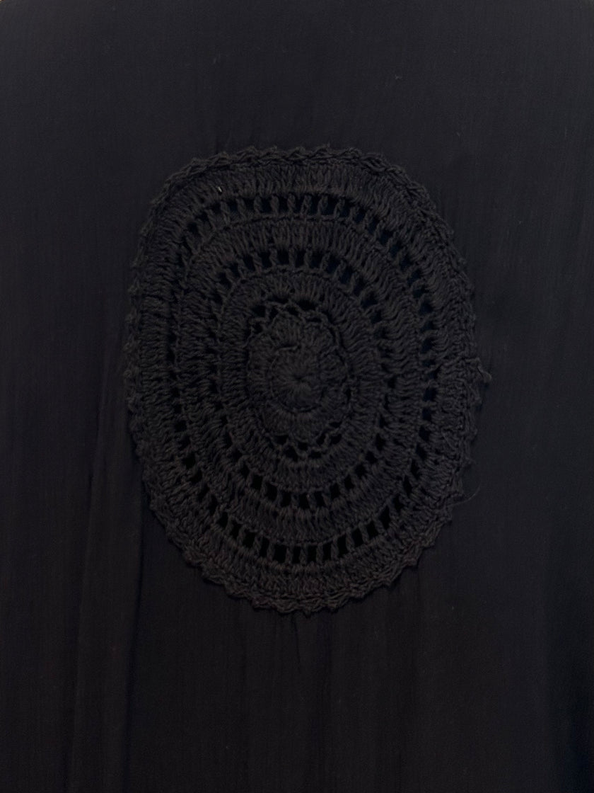 Crochet Detail Cover-Up