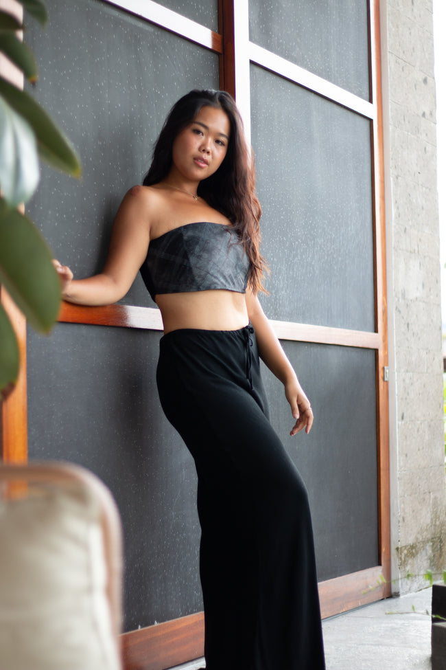 Asymetrical Blink Tube Top