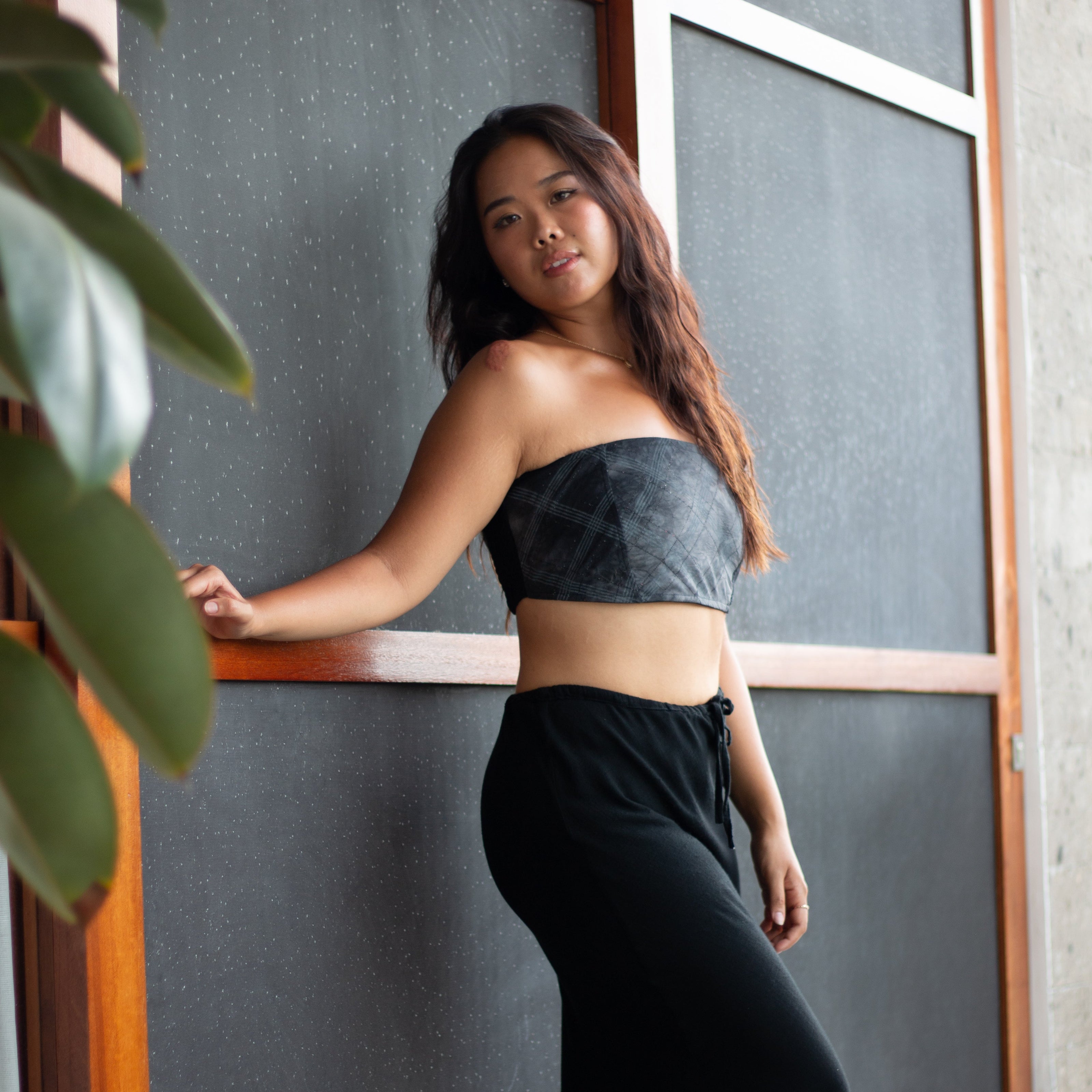 Asymetrical Blink Tube Top