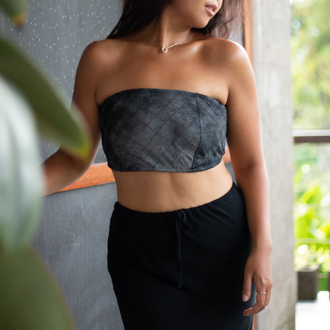 Asymetrical Blink Tube Top
