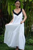 Flowing Linen Long Dress