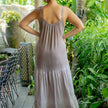 Boho Maxi Dress Taupe