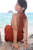 Earthfire Jumpsuit – Terracotta Glow