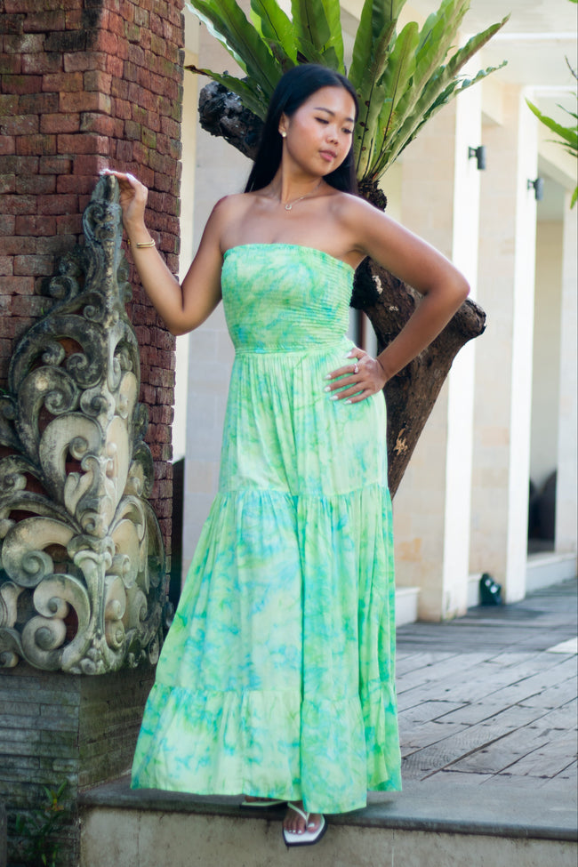 Turquoise Tube Dress