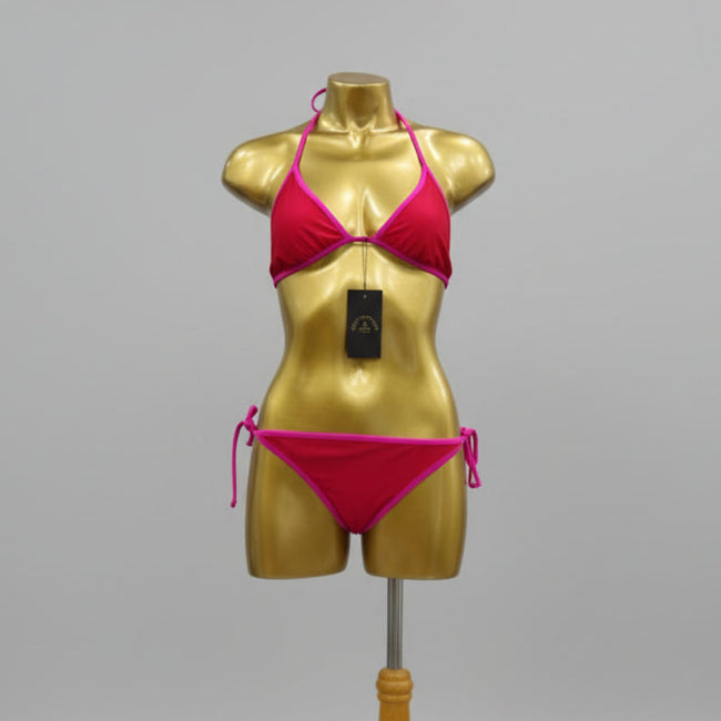 Red Pink Pipe Bikini