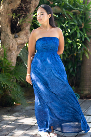 Deep Ocran Tube Dress