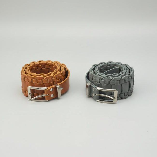 Braided Leather Belt