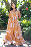 Abstract Maxi Dress