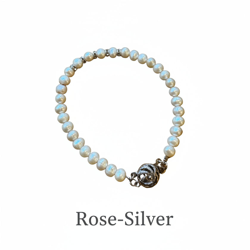 Pearl Charm Bracelet