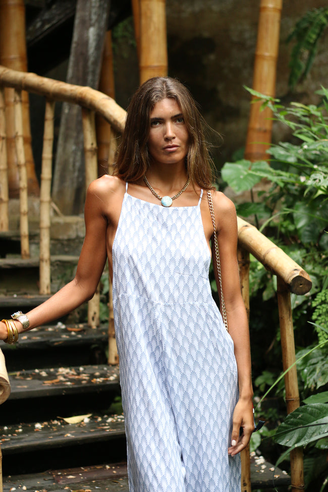 Coastal Breeze Halter Jumpsuit