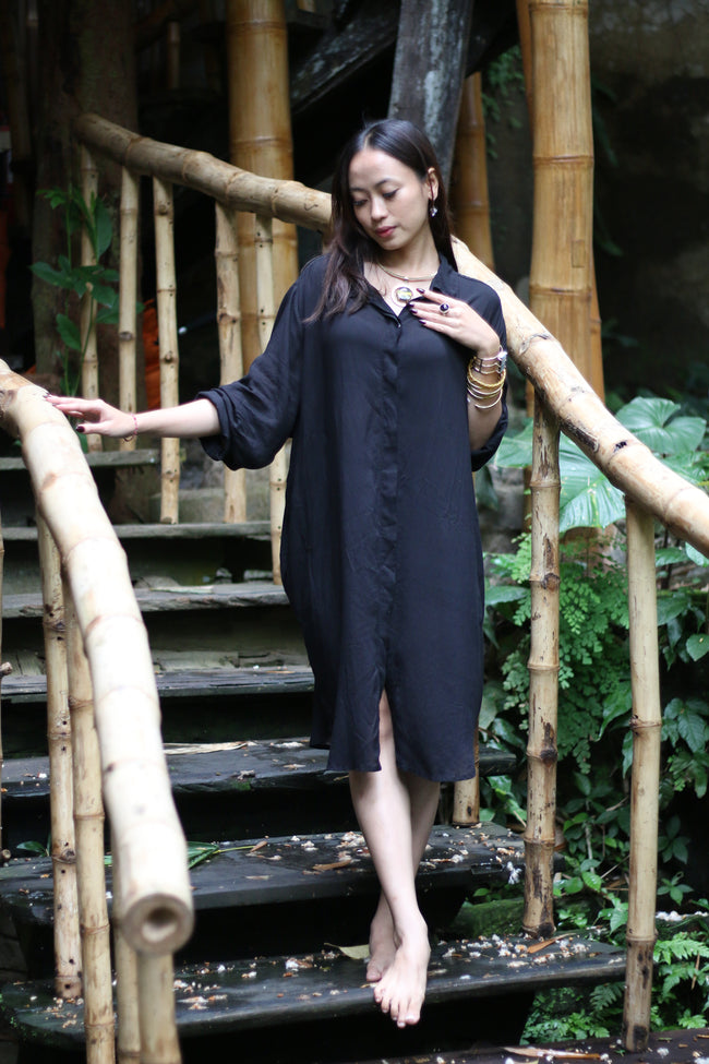 Aloha Vibes Shirt Dress