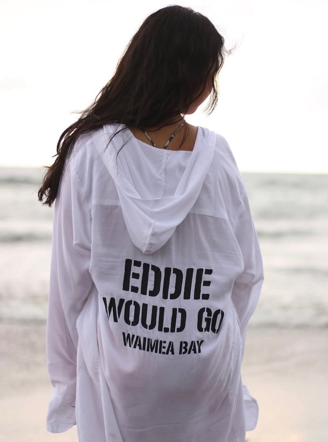 Eddie Would Go Hooded Shirt