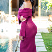 Off Shoulder Long Dress