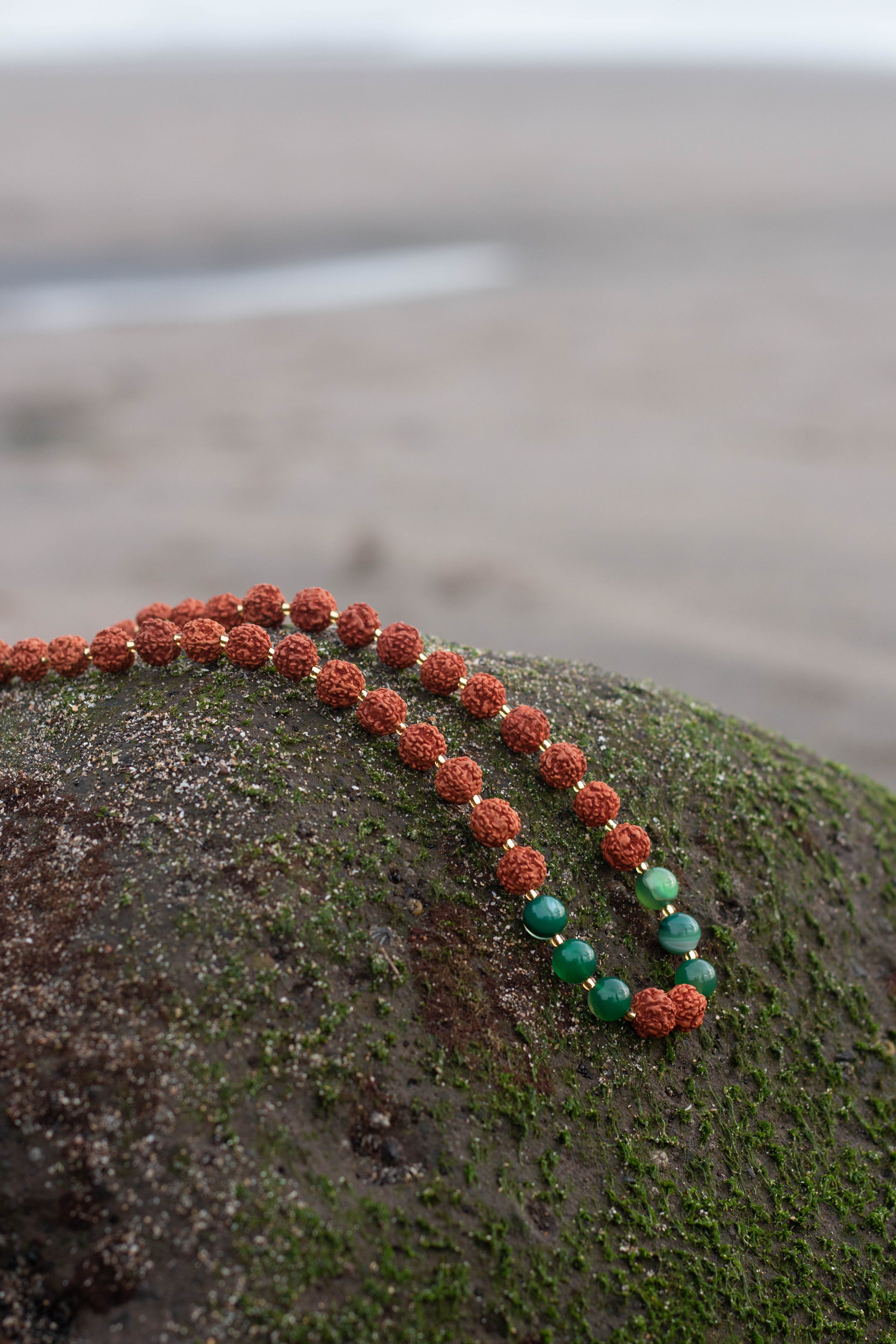 Rudraksha Beaded Necklace Sacred