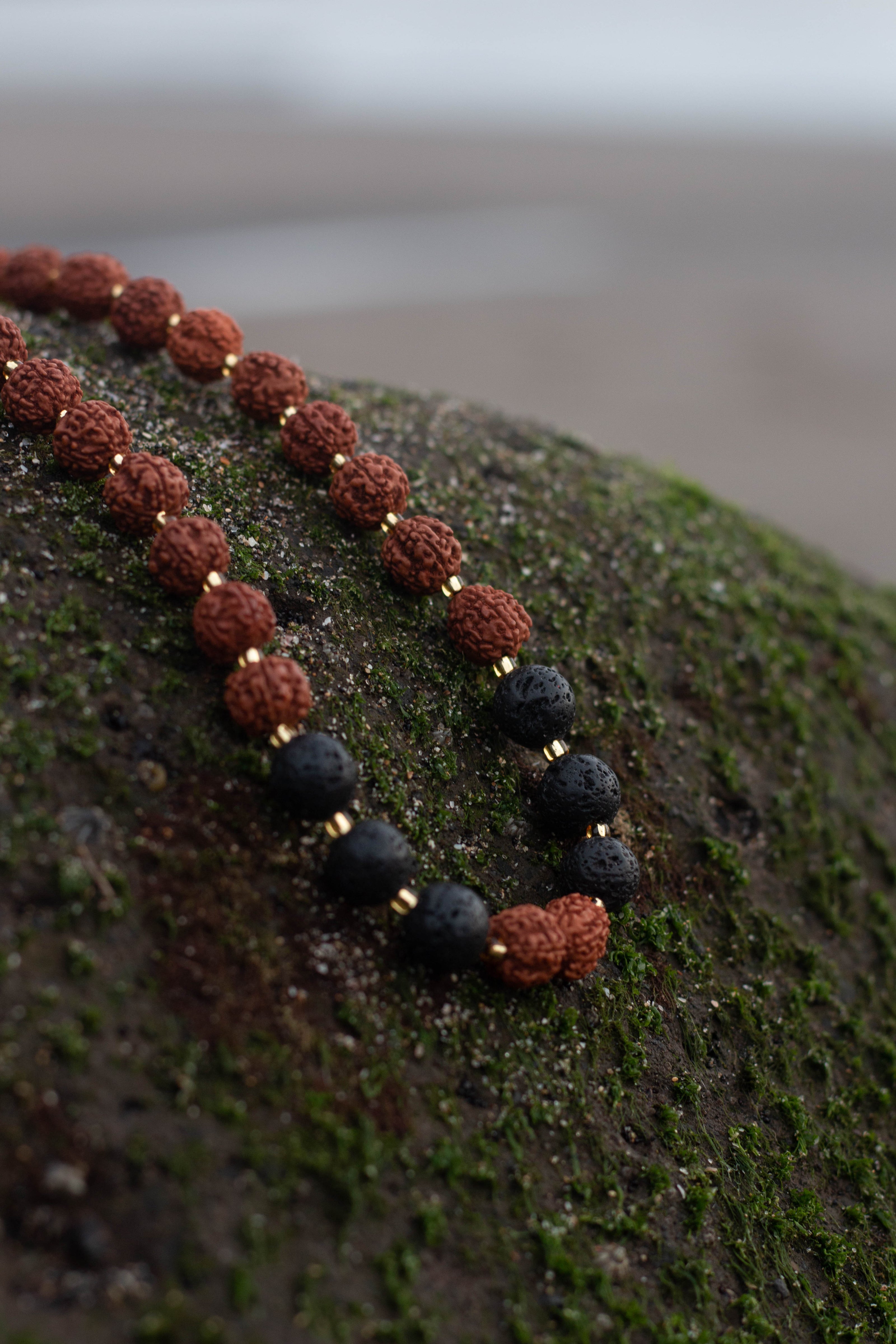 Rudraksha Beaded Necklace Sacred