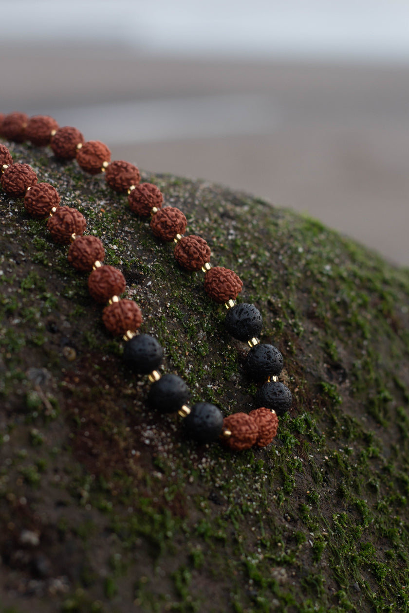 Rudraksha Beaded Necklace Sacred