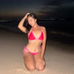 Red Pink Pipe Bikini