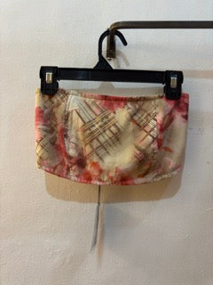 Floral Tube Top Pink