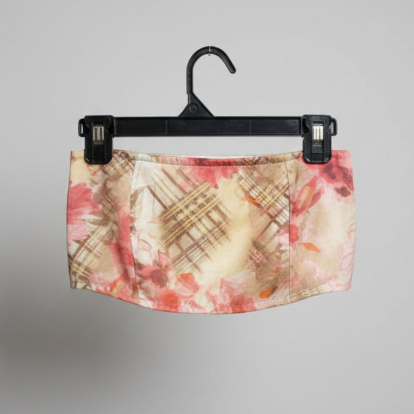 Patterned Bandeau Top