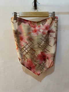 Floral Top Handkerchief