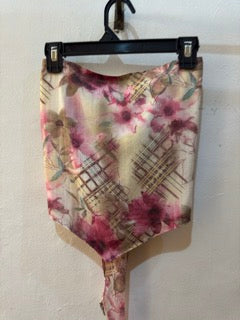 Floral Top Handkerchief