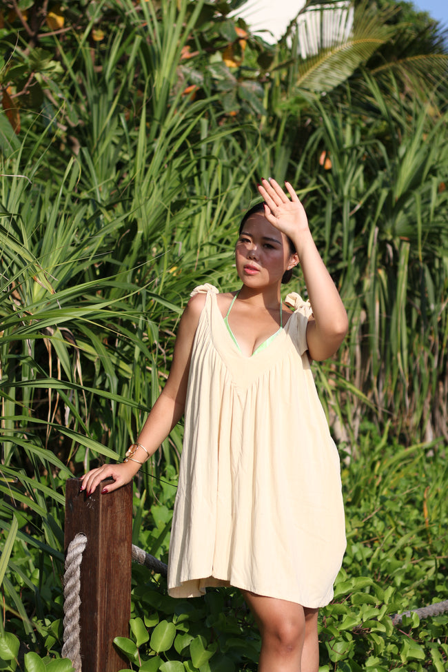 Tie Strap Mini Dress