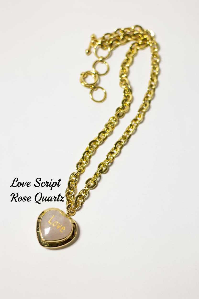 Heart Pendant Necklace Chain