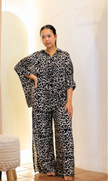 Wild Flow Leopard Shirt White