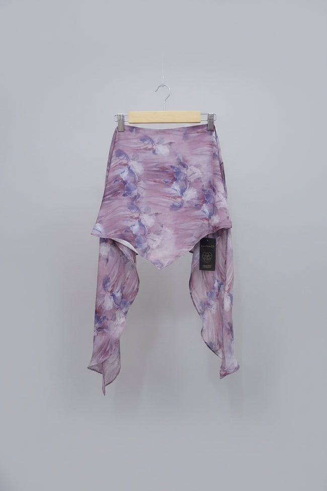 Floral Top Handkerchief Lilac