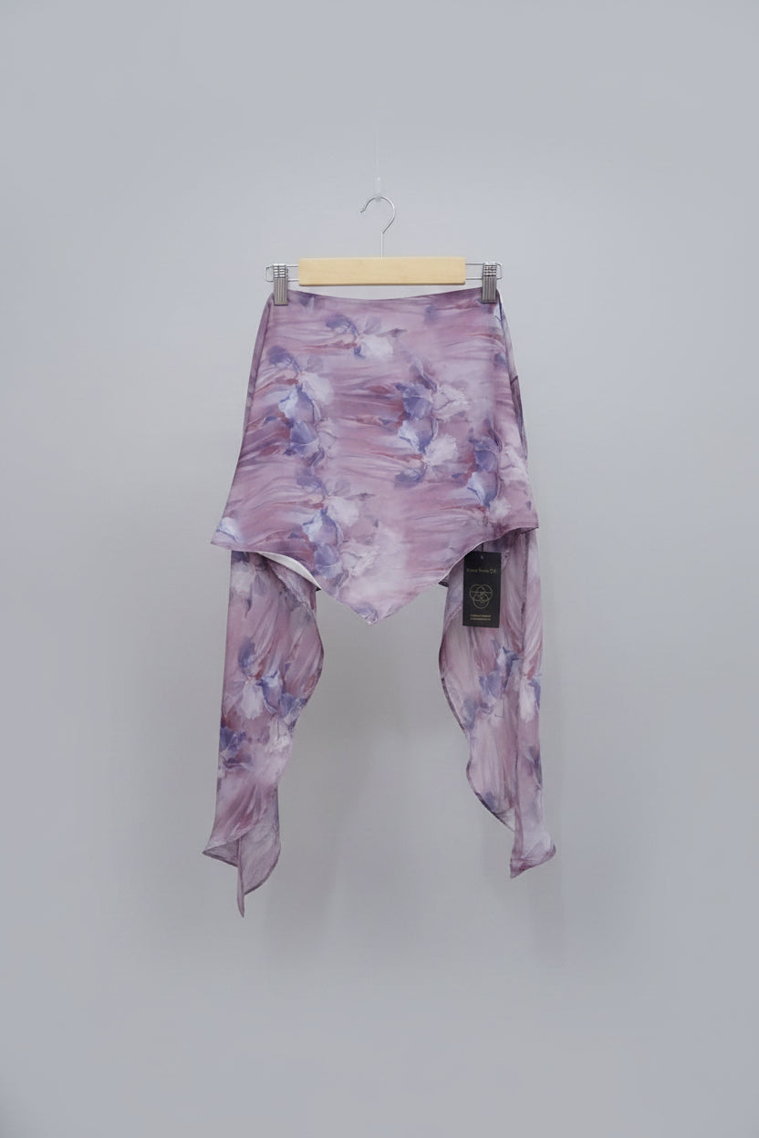 Floral Top Handkerchief Lilac