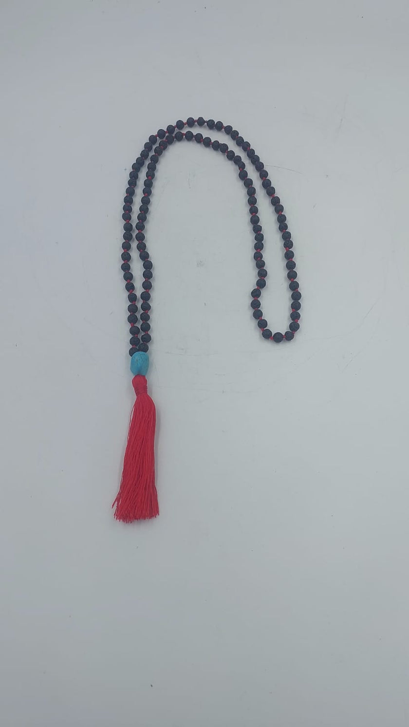Rudaksha Black Beaded with Tassel