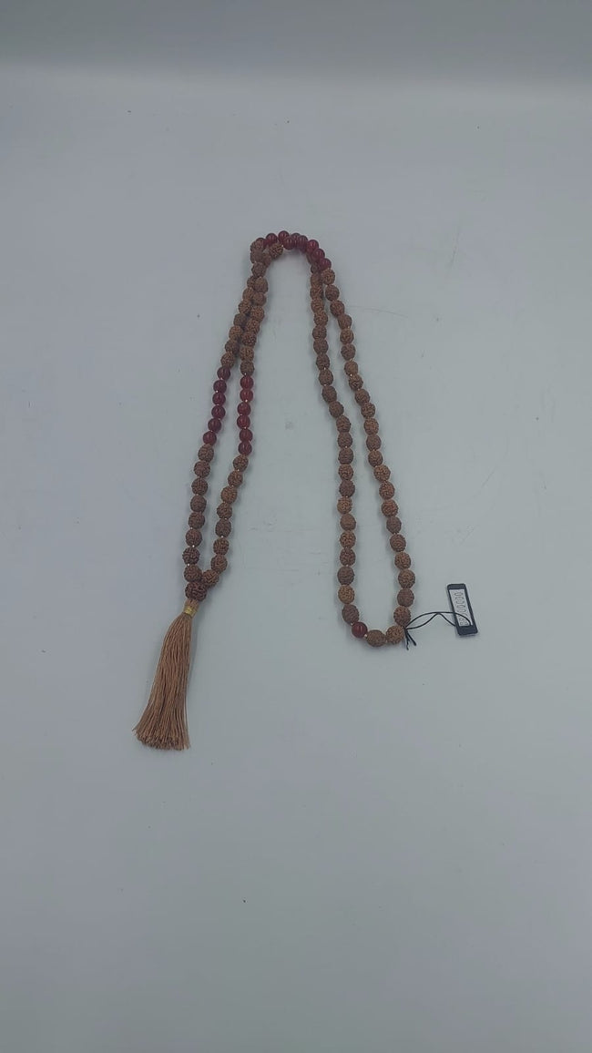 Rudraksha Mala Beads  with Tassel