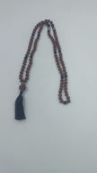 Smoky Quartz Mala with Tassel
