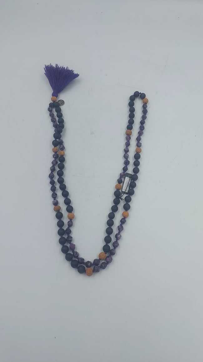 Amethyst Mala with Tassel