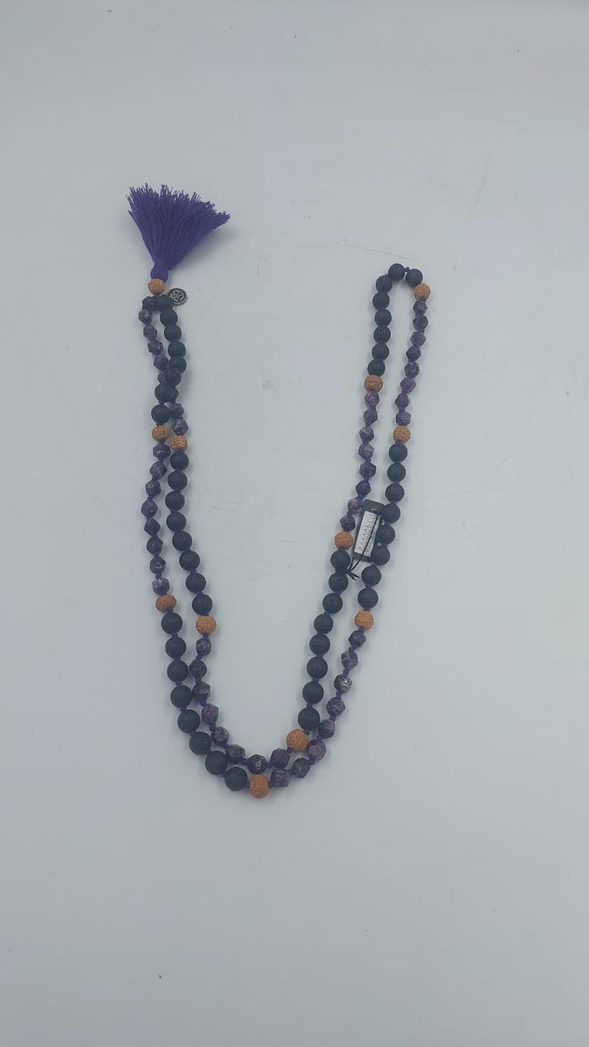 Amethyst Mala with Tassel