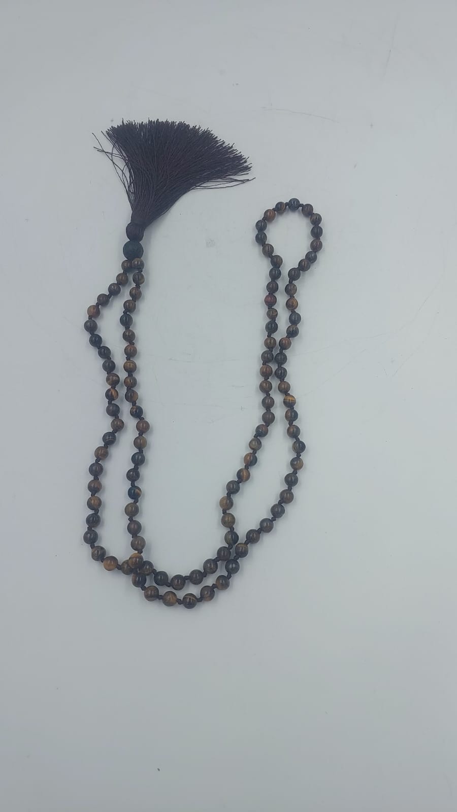 Handwoven Beaded Tassel Mala