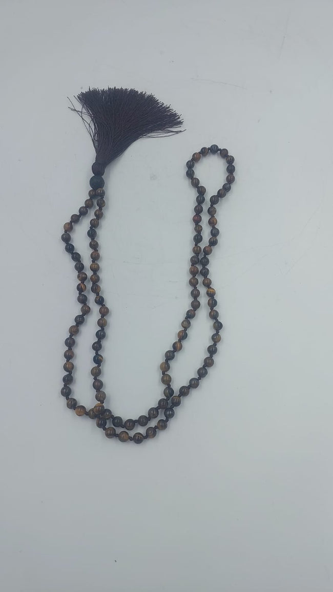 Handwoven Beaded Tassel Mala