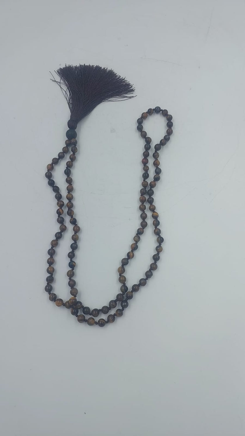 Handwoven Beaded Tassel Mala