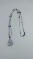 Moonstone & Black Tourmaline Mala