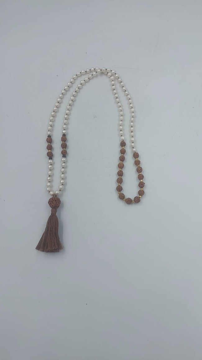 Mala Beads with Tassel - Grounding & Meditation