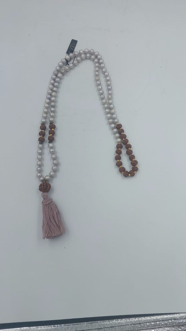 Lavender Mala with Tassel