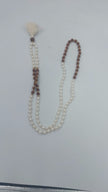 Pearl Rudaksha Mala with Tassel